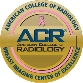 american college of radiology breast imaging center of excellence logo